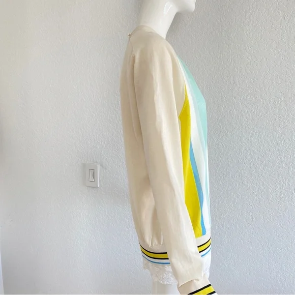 Diane von Furstenberg paneled cardigan - Picture 2 of 9